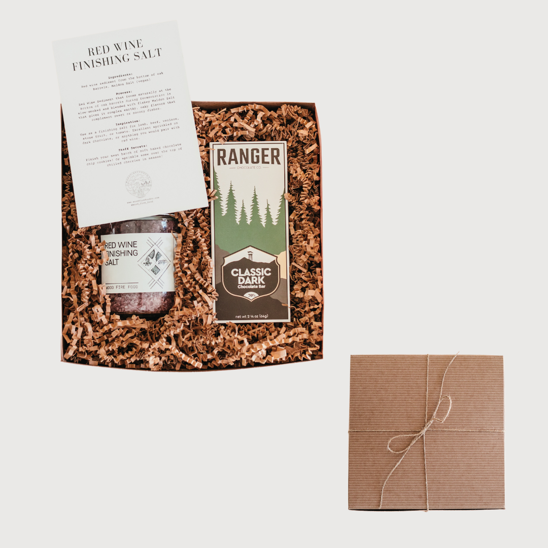 Red Wine Salt & Dark Chocolate Gift Set - Limited Edition