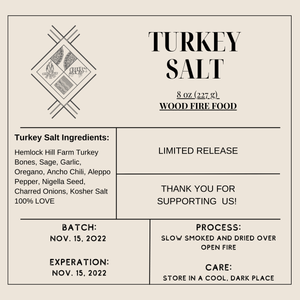 Hemlock Hill Turkey Salt